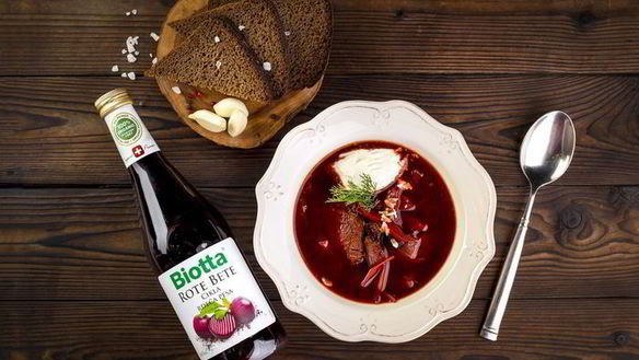 Рецепт Борща с черносливом