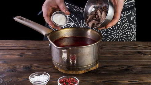 борщ с черносливом