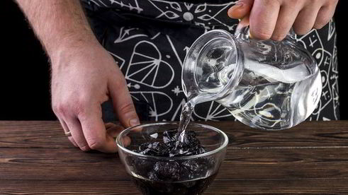 борщ с черносливом