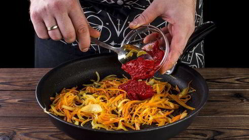 борщ с черносливом