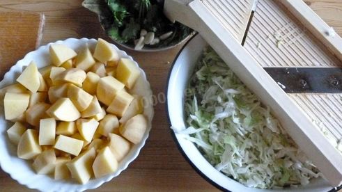 борщ с фасолью постный