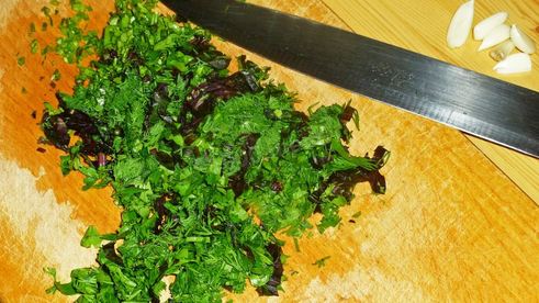 борщ с фасолью постный