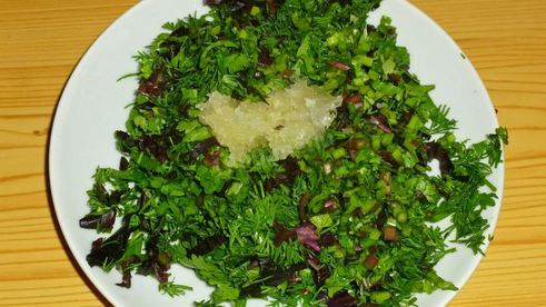 борщ с фасолью постный