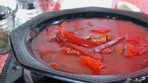 Рецепт Борща с грибами