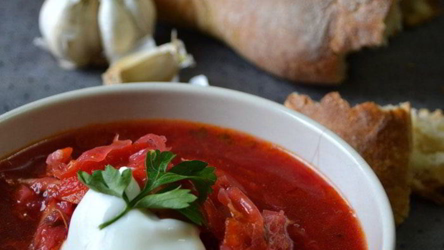 Рецепт борща с курицей