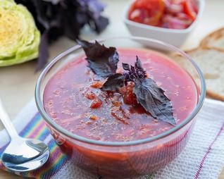 Борщ с пекинской капустой