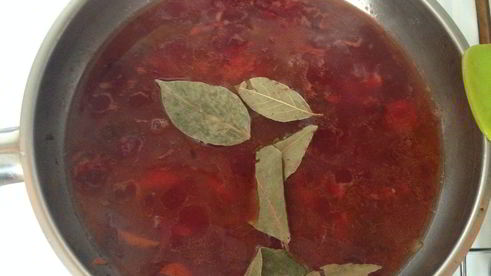 борщ с салом по-мужски