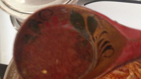 борщ с салом по-мужски