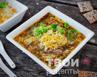 Борщ со щавелем