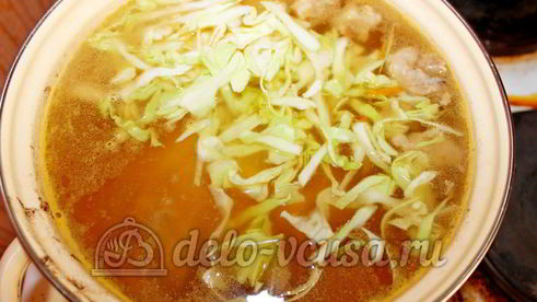 борщ со свининой