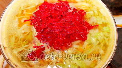 борщ со свининой