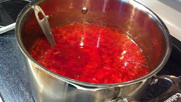 Рецепт Борща украинского