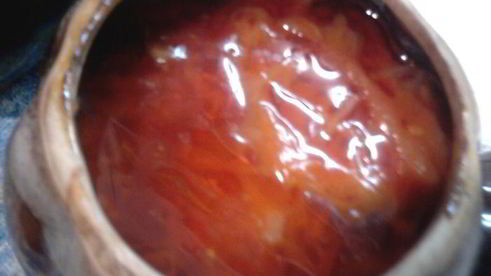 борщ в горшочках