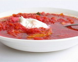 Борщ вегетарианский