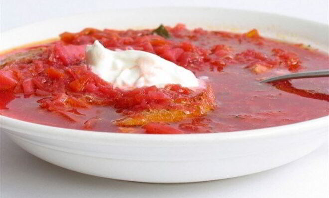 Борщ вегетарианский