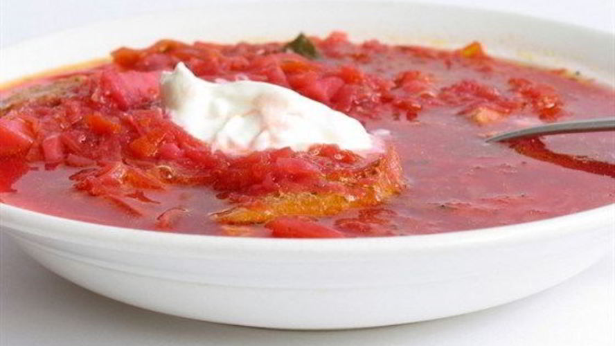 Рецепт борща вегетарианского