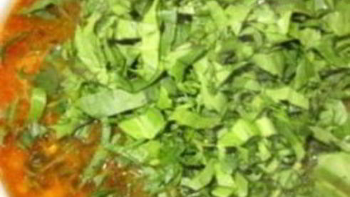 борщ зеленый со щавелем