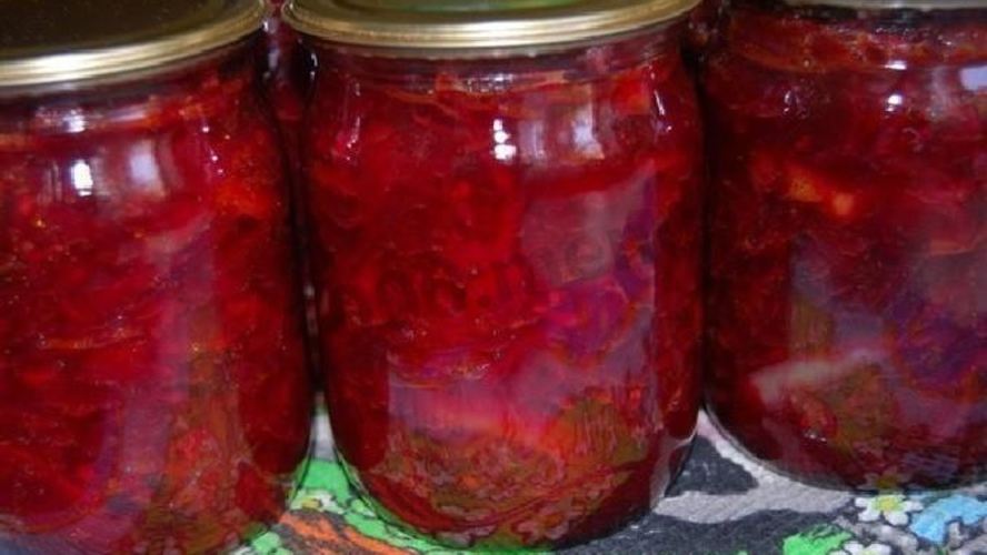 Рецепт борщевой заправки