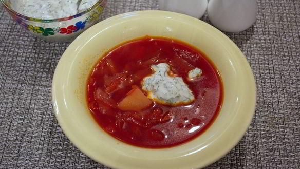 Рецепт Диетического борща для похудения