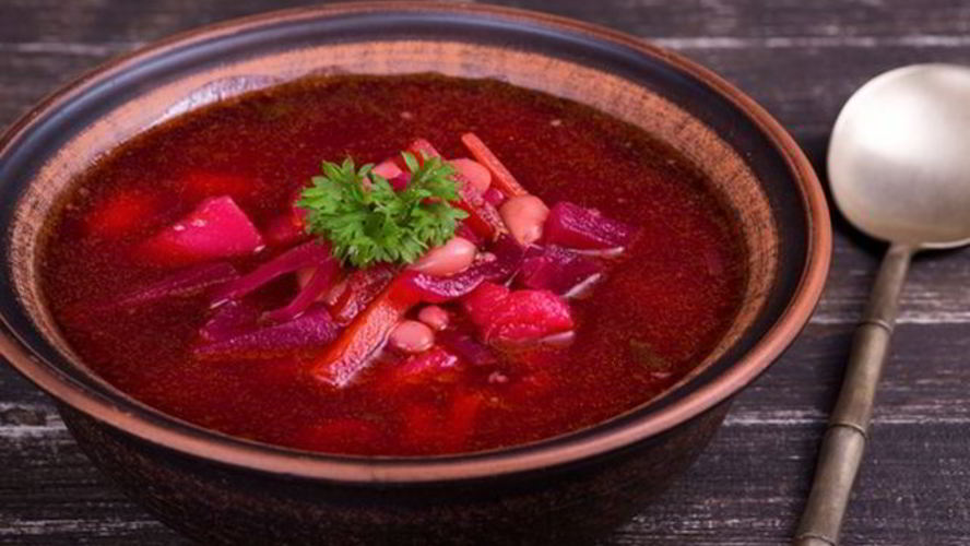 Рецепт диетического борща