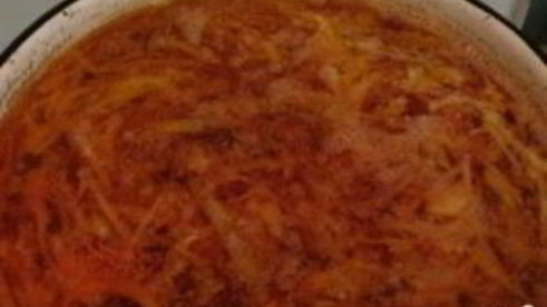 грибной борщ