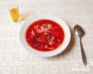 Легкий днестровский борщ