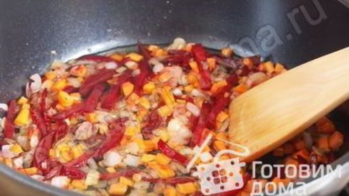 постный борщ