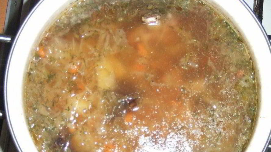 Рецепт украинского борща из квашеной капусты