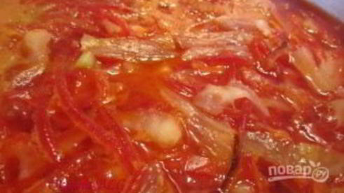 украинский борщ с пампушками