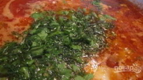 украинский борщ с пампушками