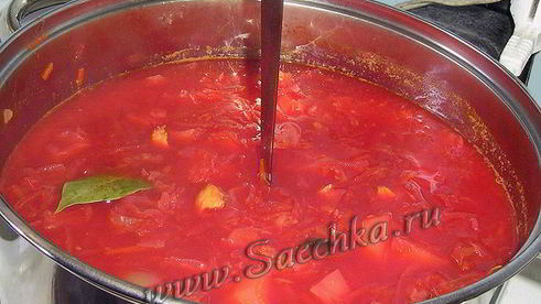 украинский борщ