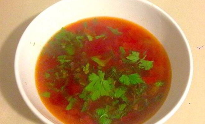 Вегетерианский борщ