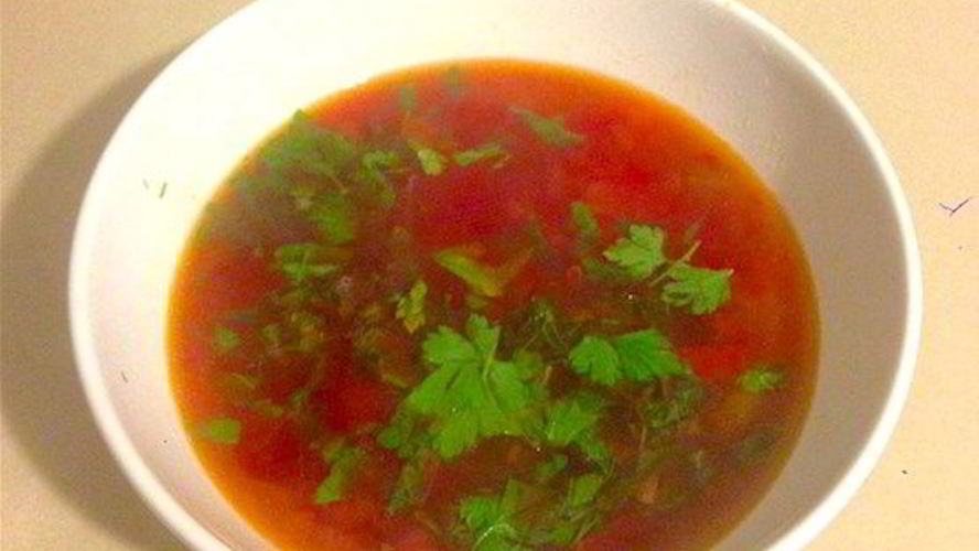 Рецепт вегетерианского борща