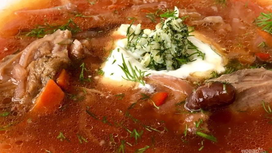 Рецепт вкусного домашнего борща