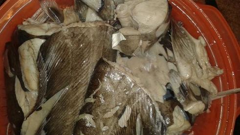 зеленый борщ с сомом