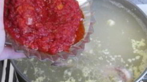 зеленый борщ со щавелем