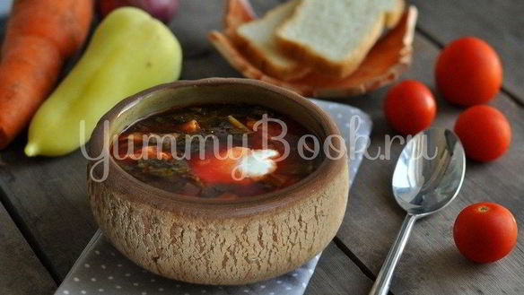 Рецепт Зеленого борща в мультиварке