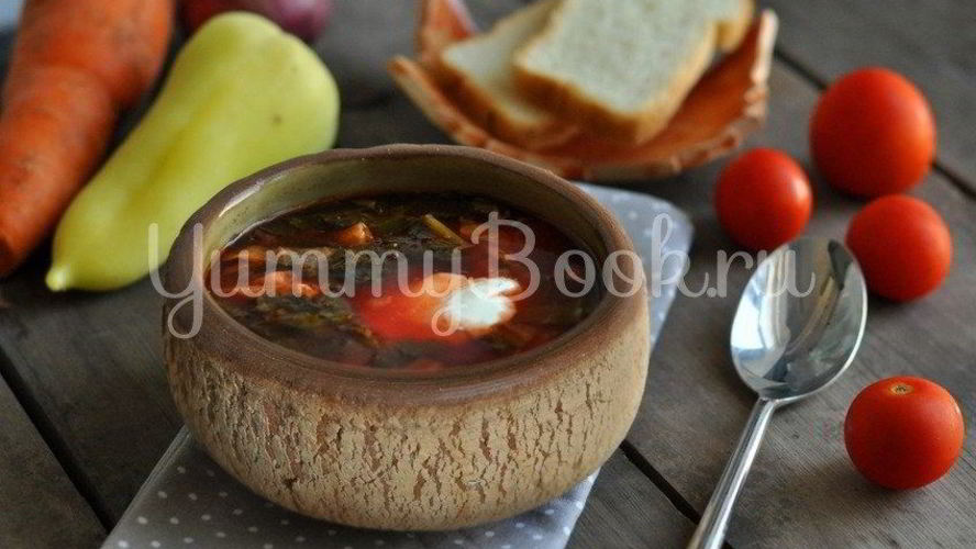 Рецепт зеленого борща в мультиварке