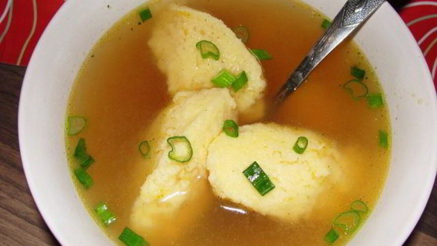 Рецепт бульона с манными клецками