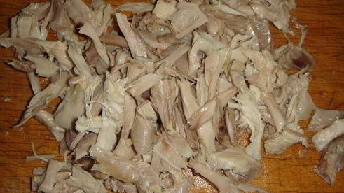 домашняя лапша на курином бульоне