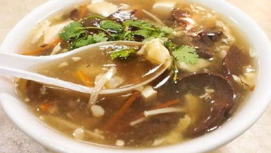 Рецепт грибного супа на курином бульоне