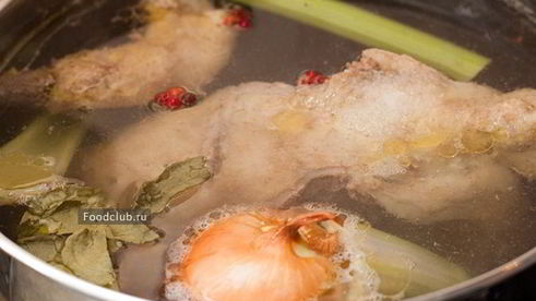 куриный бульон