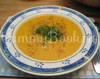 Суп тыквенный на бульонном кубике