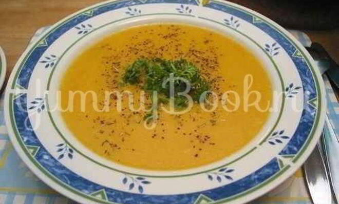 Суп тыквенный на бульонном кубике