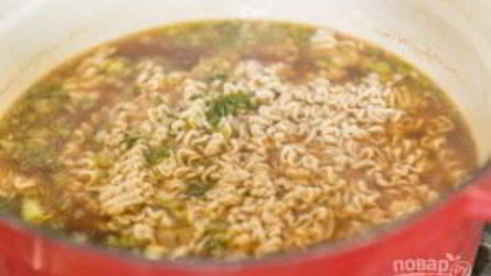 быстрый суп рамен