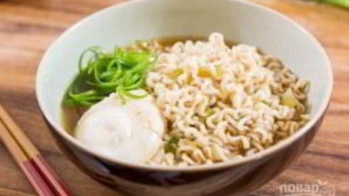 быстрый суп рамен