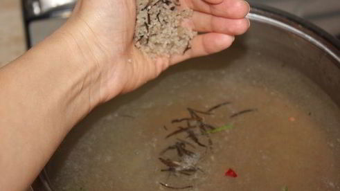 чечевичный суп с вялеными помидорами