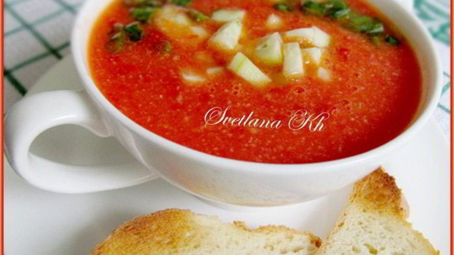 Рецепт пикантного гаспачо