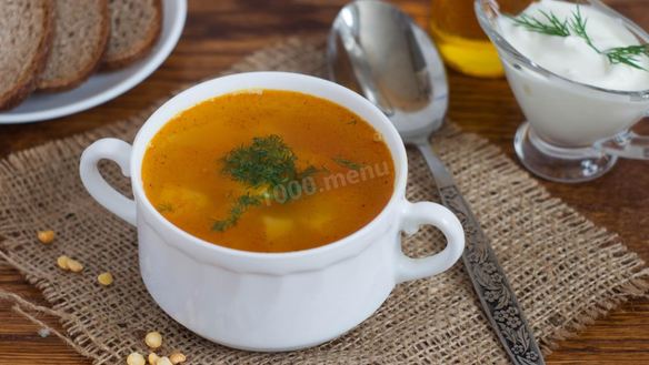 Рецепт Горохового супа без мяса