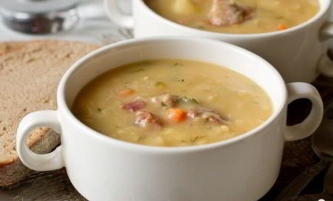 Гороховый суп с говядиной